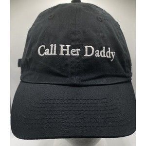 Call Her Daddy Barstool Sports 47 Brand Black Hat Adjustable Strap Back OSFA